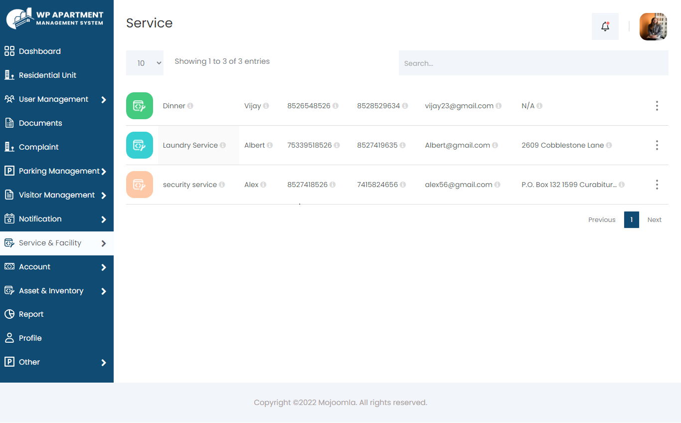service_list